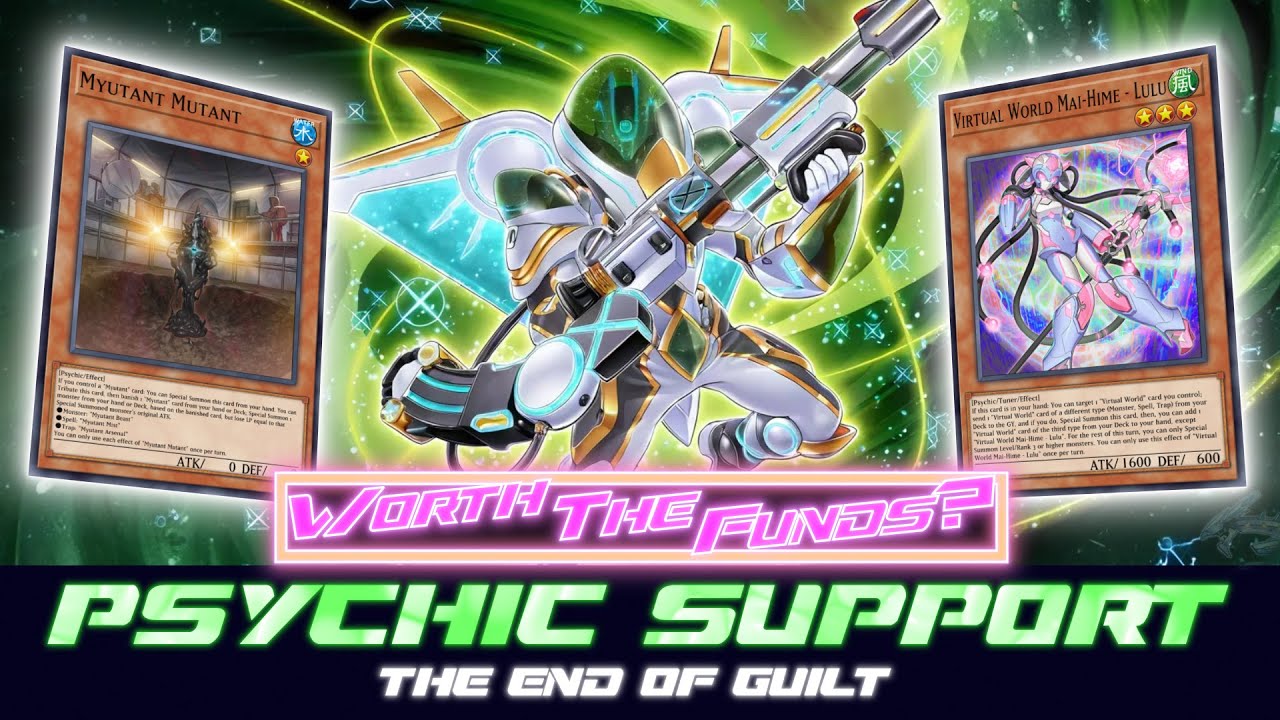 PSYCHIC - NEW SUPPORT - WTF ‼️  [Yu-Gi-Oh! Master Duel]​