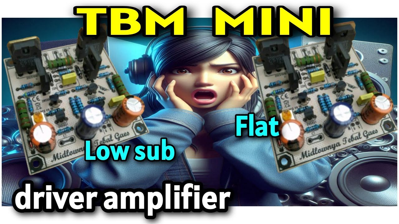 TBM MINI driver power amplifier