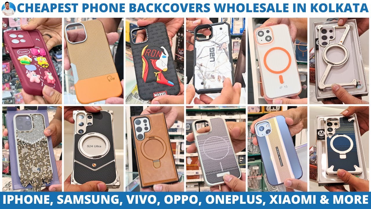 Cheapest Phone Backcovers Wholesale in Kolkata | iPhone, Samsung, Vivo, Oppo & More
