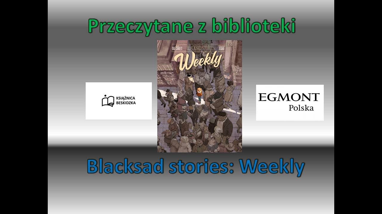Blacksad Stories. Weekly - recenzje komiksów 2026 # 11