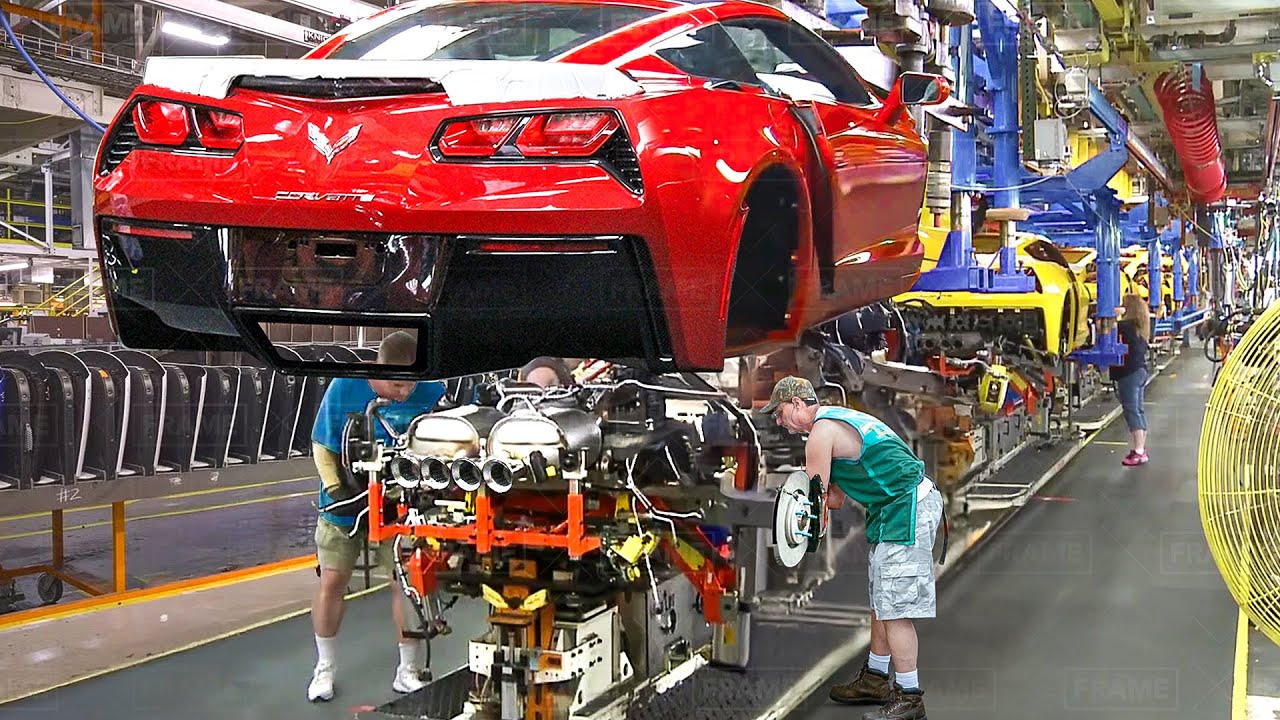 Inside the Gigantic US Factory Building the Mighty Corvette