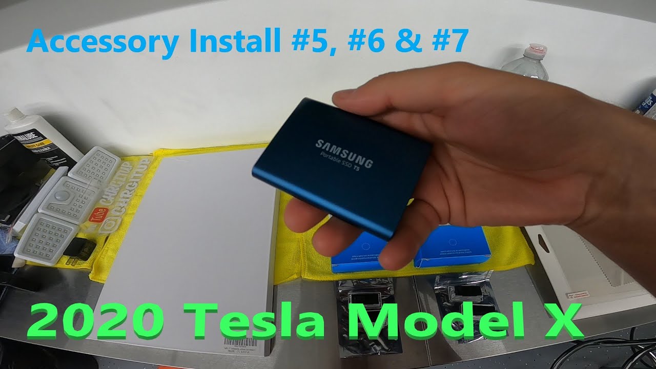 2020 Model X Accessory Install #5, #6 & #7