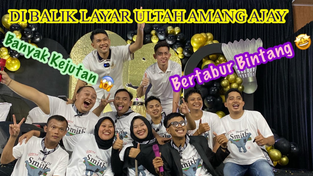 DI BALIK LAYAR ULANG TAHUN FAJAR ALFIAN | HAPPY BIRTHDAY AMANG AJAY 🥳