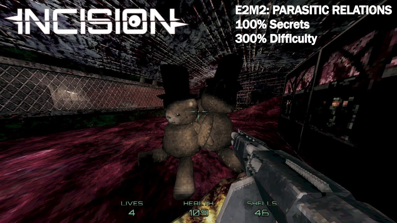 Incision - E2M2: Parasitic Relations (300% Difficulty, 100% Secrets)