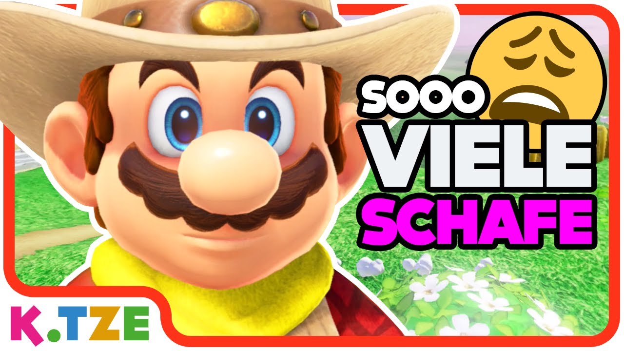 Ranger Mario hütet Schafe 🤠🐑 Super Mario Odyssey für Kinder