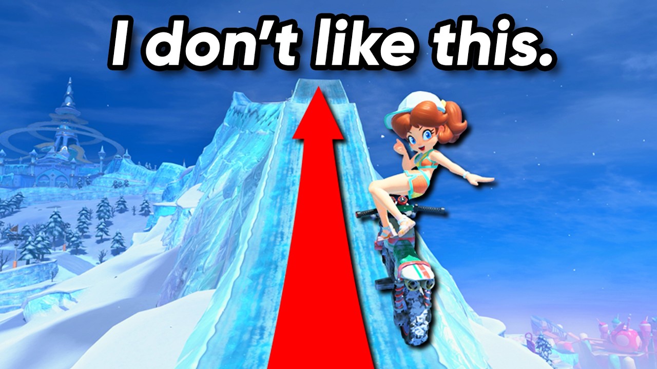Моё мнение о перерывах и обычных трассах в Mario Kart World