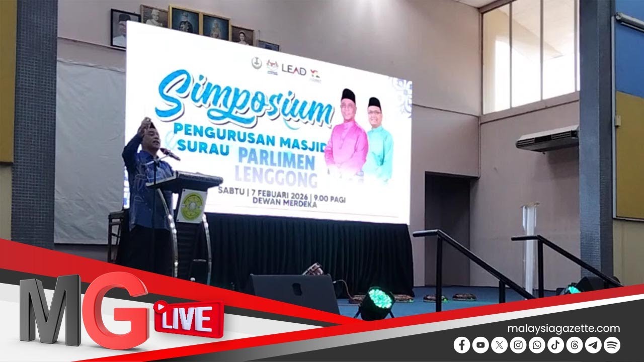((LIVE)) MB Perak Hadir Majlis Penutup Simposium Pengurusan Masjid dan Surau Parlimen Lenggong