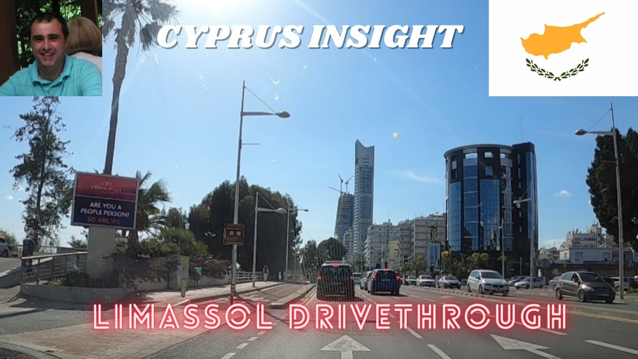 Limassol Cyprus- Drive along the Coast Road