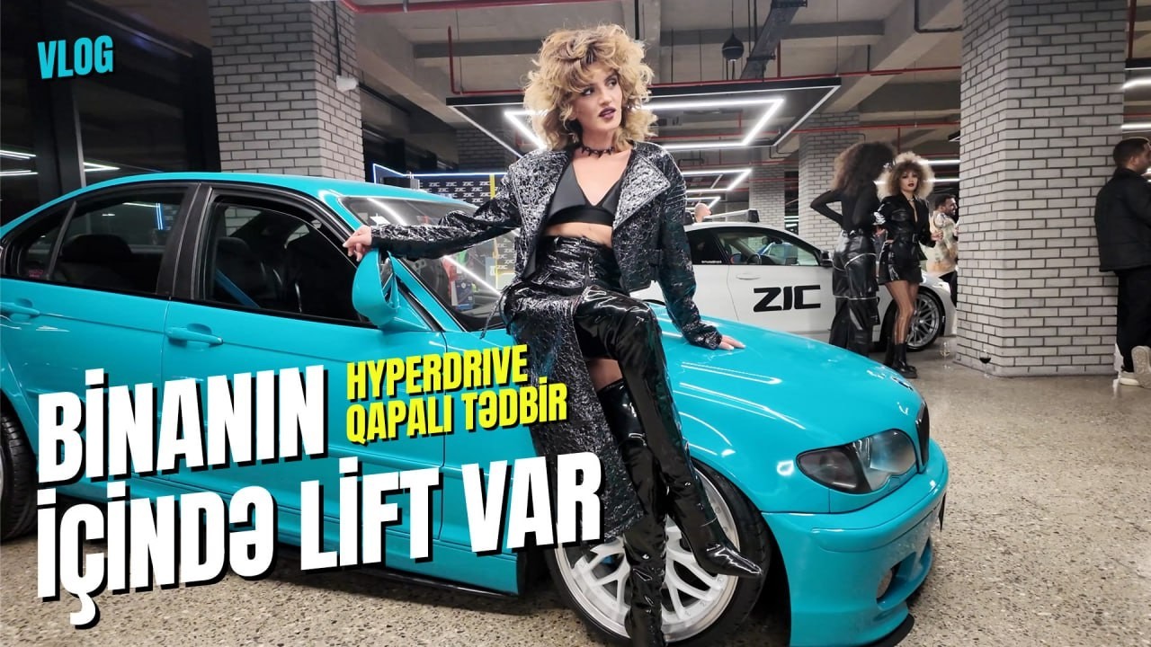 Binanın i&ccedil;ində lift var | HyperDrive qapalı tədbir  | VLOG