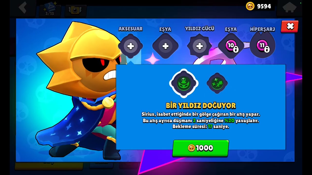 Sirius'u açtım