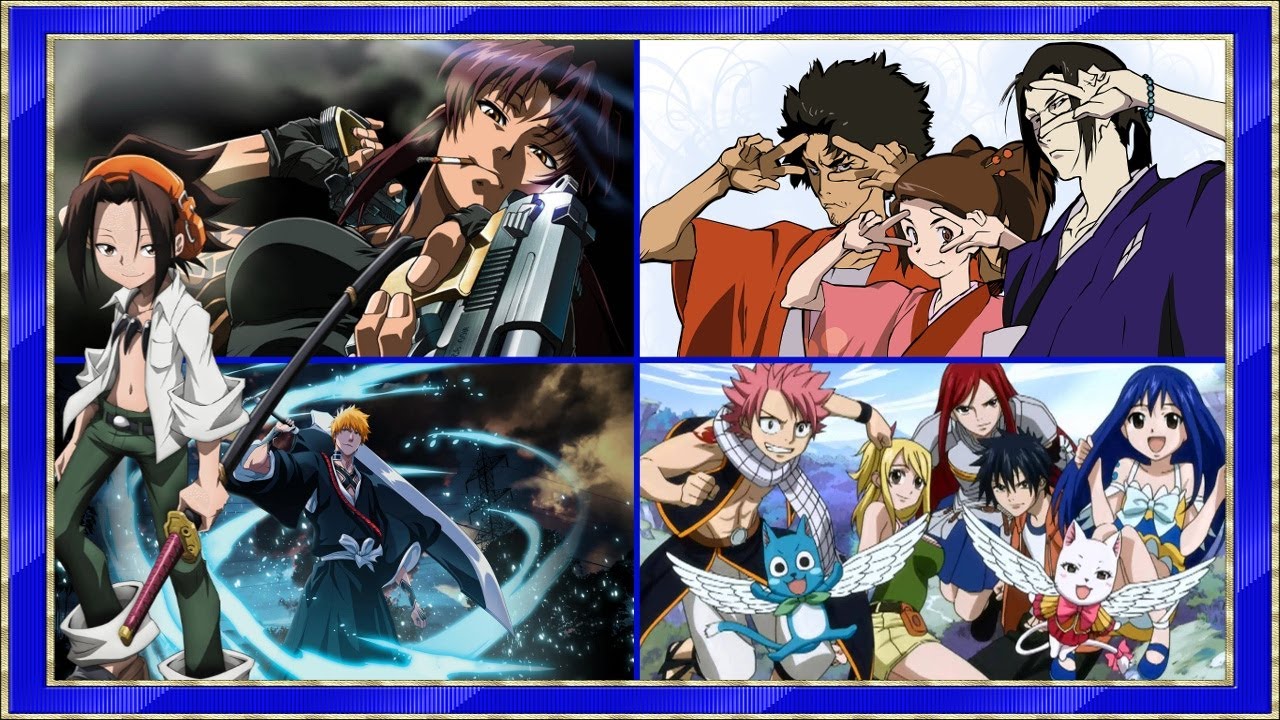100 Mangas Animés des Années 2000 en 10 Minutes