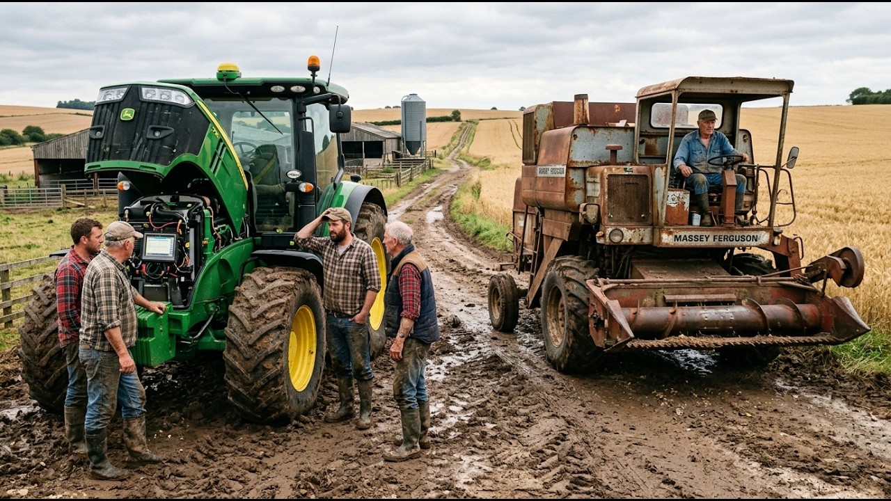 The Software Update Killed the Whole Harvest — Then an Old Combine With No Computer Saved the Town.