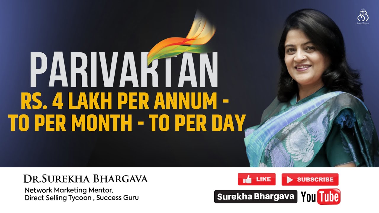 Modicare Business Opportunity by Top Earner Modicare | Dr. Surekha Bhargava