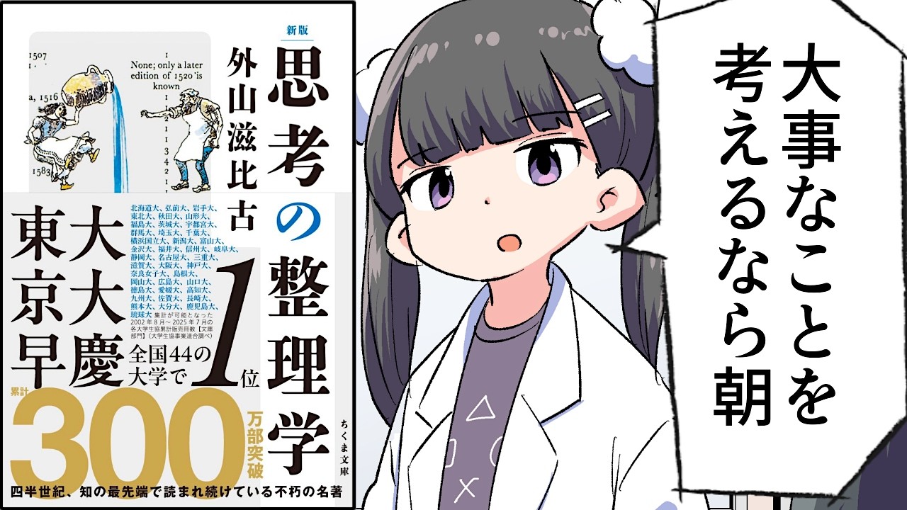 【要約】思考の整理学【外山滋比古】