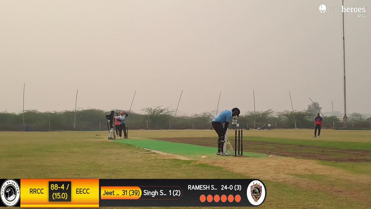 Eagle Eye Cricket Club vs Royal Rajasthan Cricket Club live cricket match |