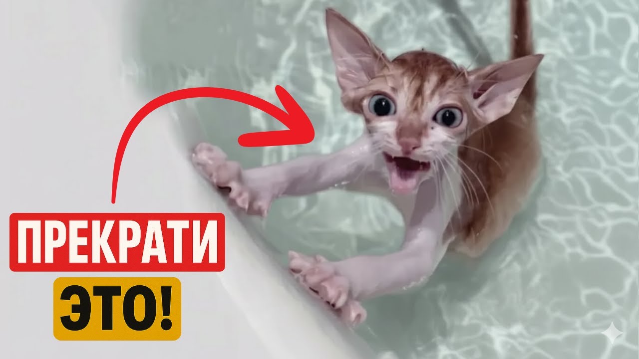 20 вещей, которые НЕЛЬЗЯ ДЕЛАТЬ С КОШКОЙ!