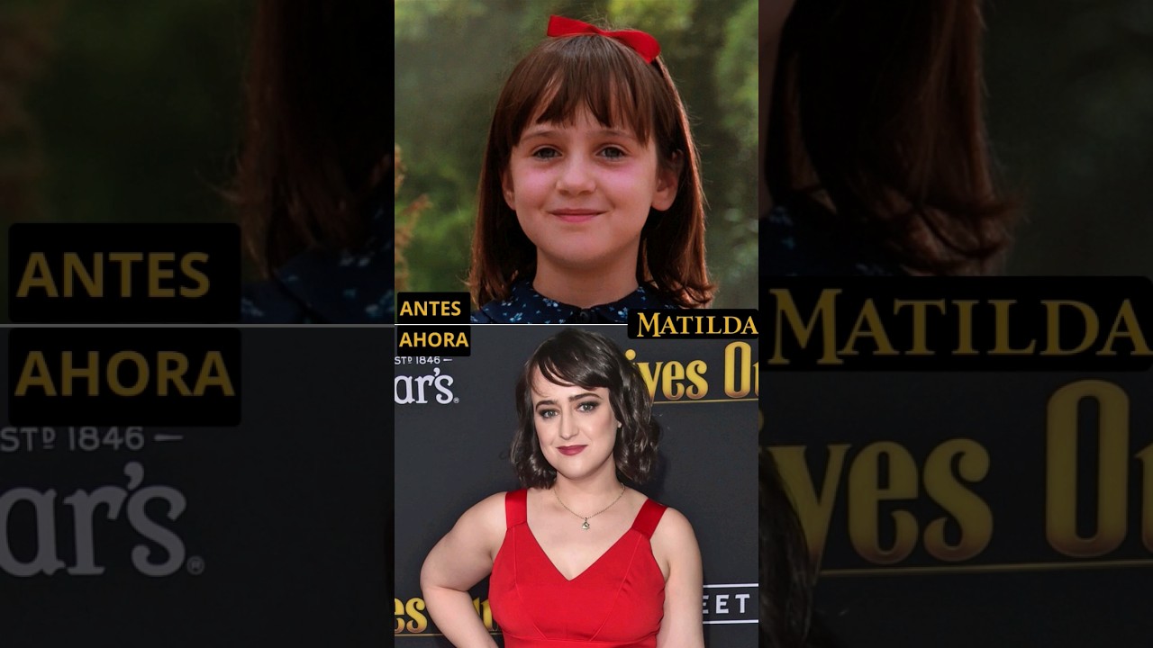 Asi Lucen los Actores de Matilda en 2024