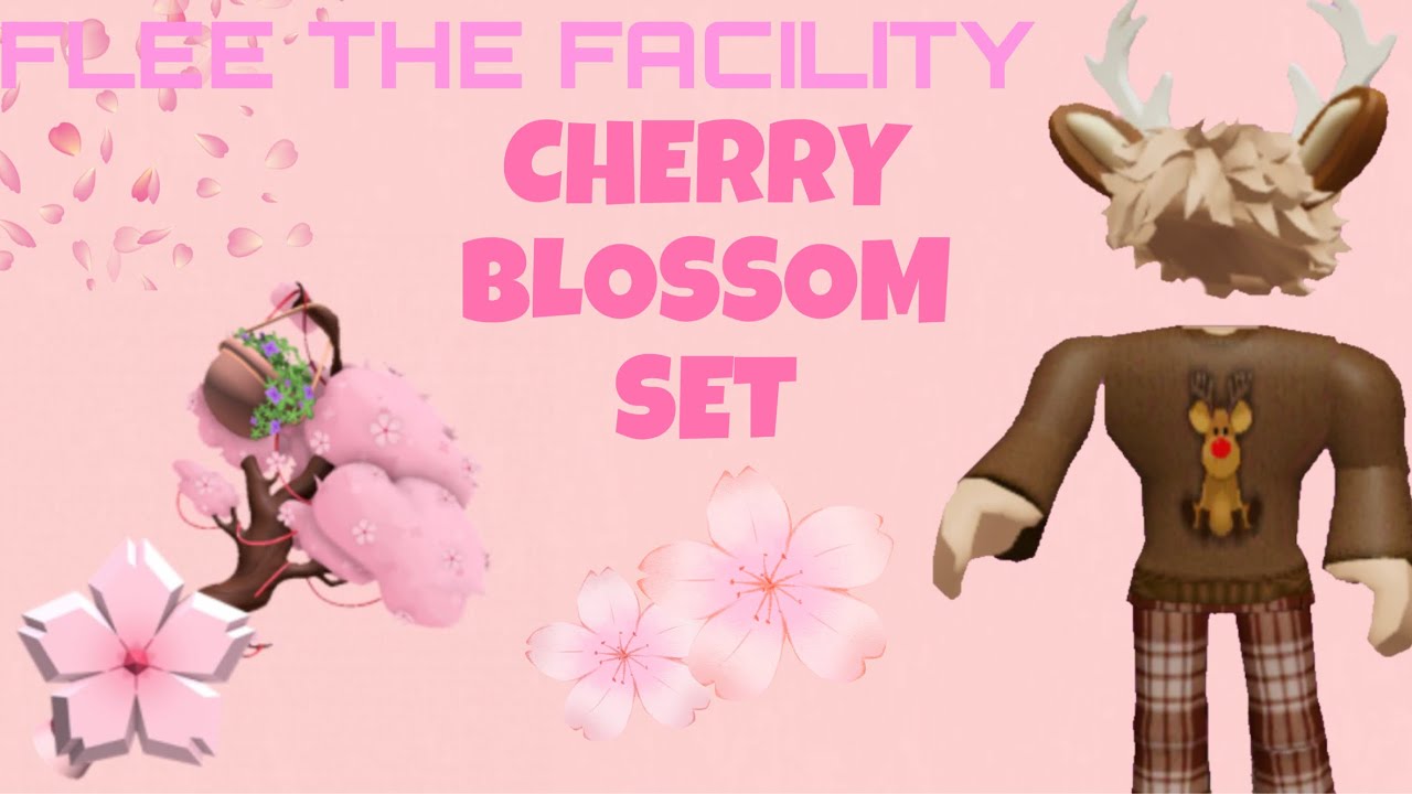 CHERRY BLOSSOM SET 🌸 - Flee The Facility Roblox