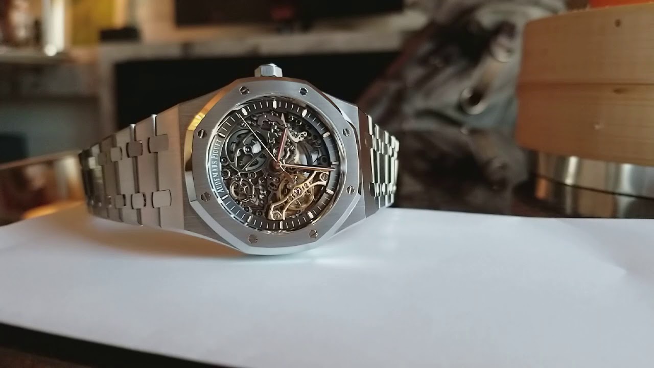 Audemars Piguet 15407 openworked slow motion