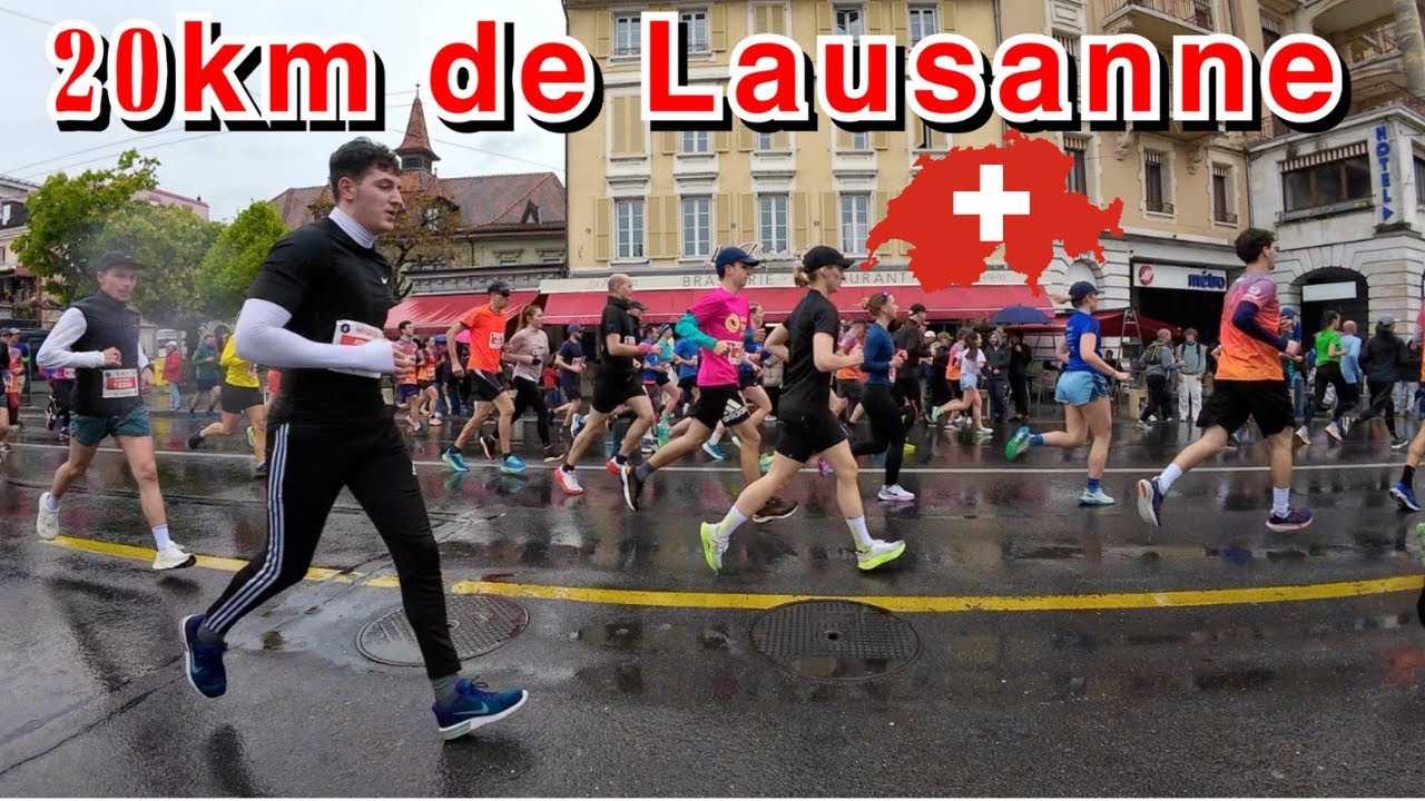 LAUSANNE MARATHON 2024 . 20 km de Lausanne Switzerland