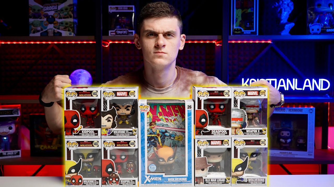 ДЭДПУЛ И РОСОМАХА - Большая распаковка Funko
