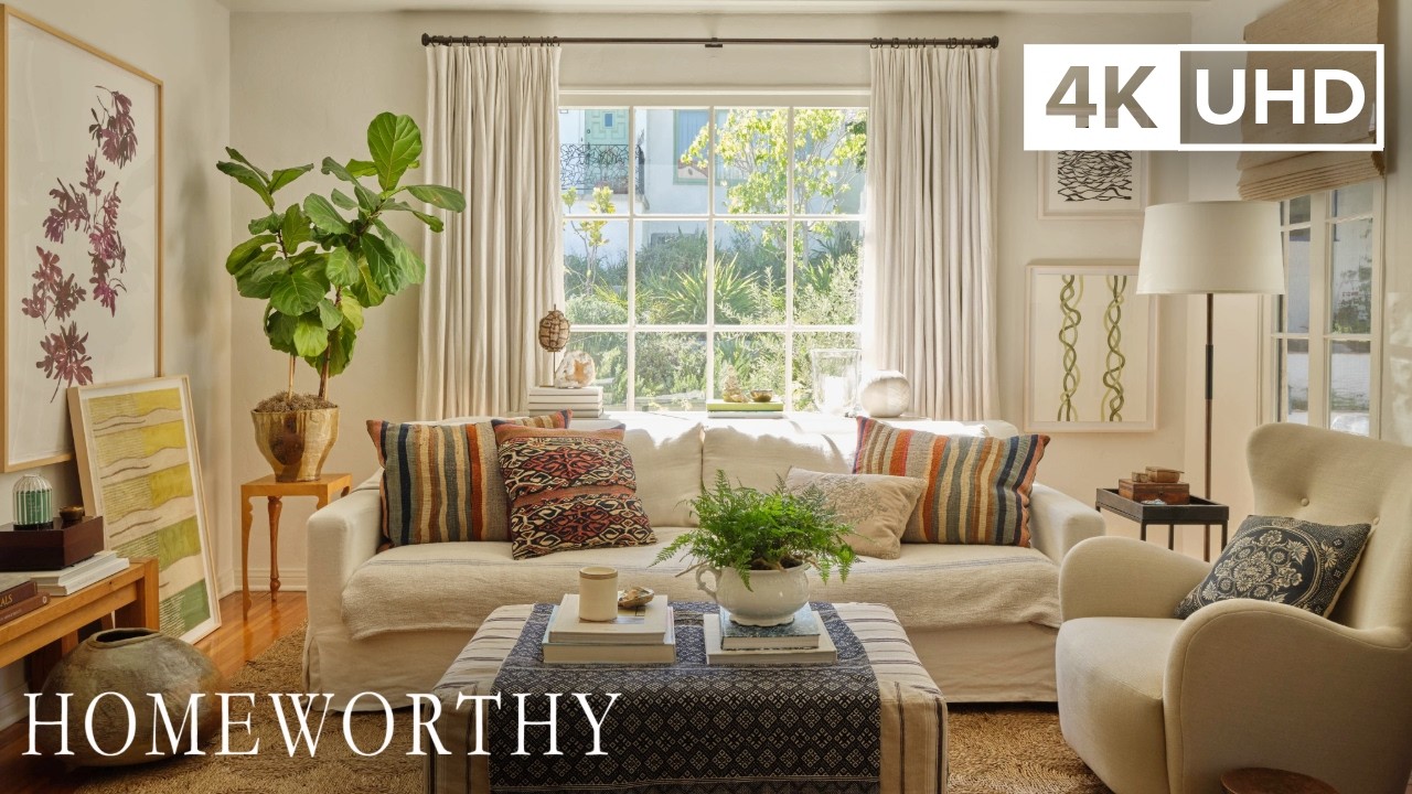 HOUSE TOUR | A Collection-Filled Home Layered in Pattern & Art | 4K