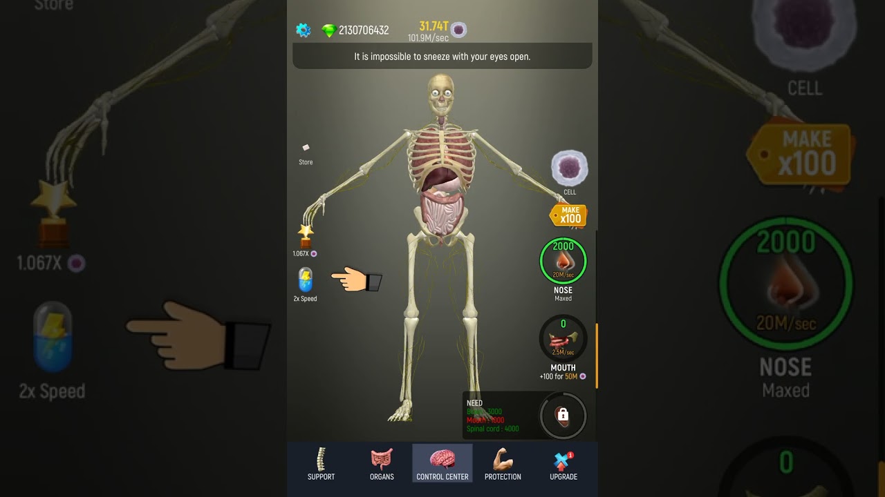 IDLE HUMAN ID THIS MAX LEVEL OF Male