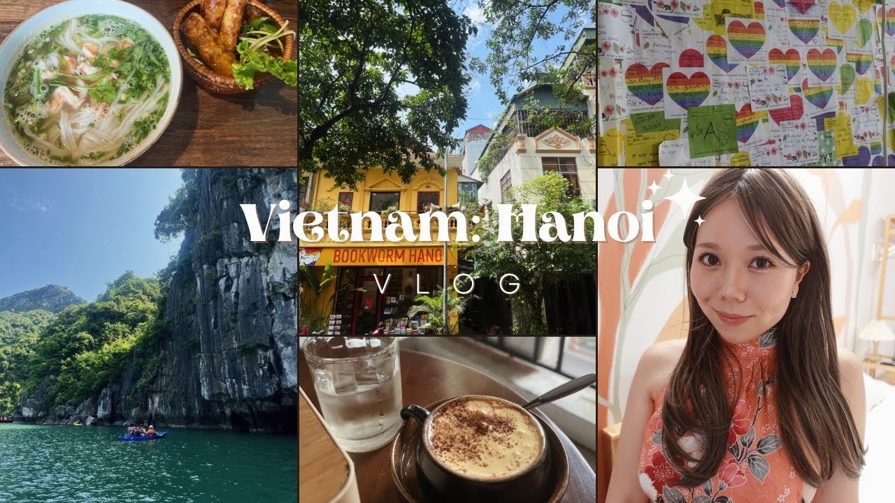 【英語Vlog】ベトナム🇻🇳ハノイ7日間ひとり旅