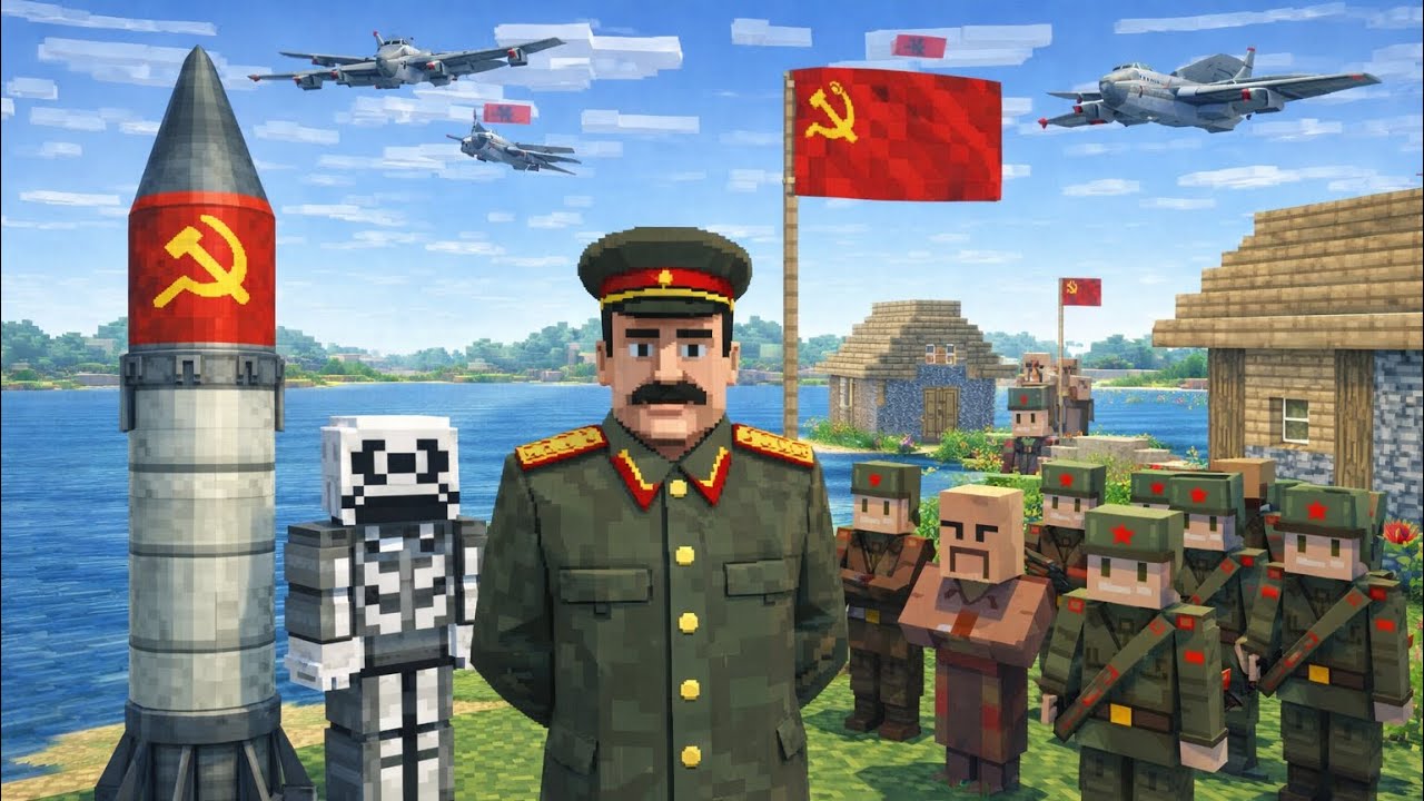 Minecraft Sovyetler Birliği 2. Bölüm - Adayı aldık