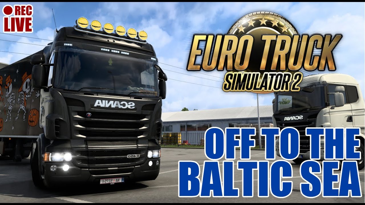 ETS 2 - Off to the Baltic Sea | Recorded Live Ep3 | Logitech G29 | Filipino-English