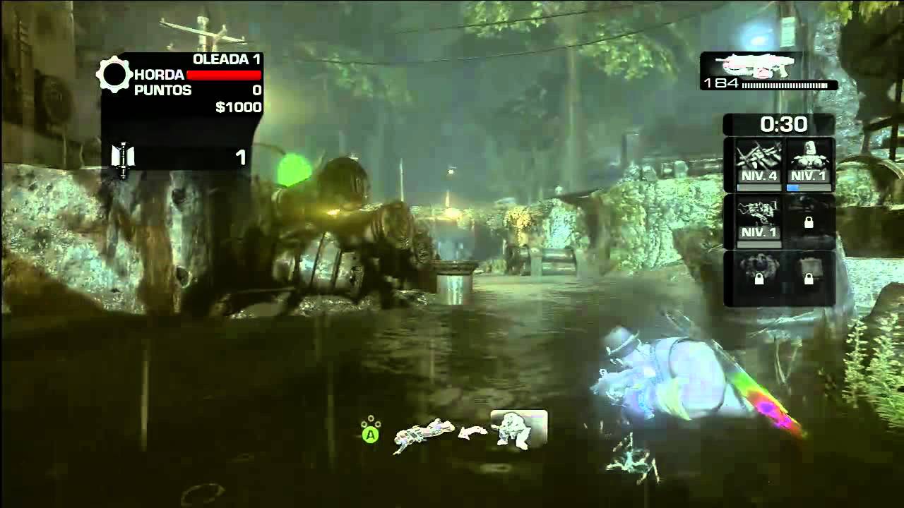 GEARS OF WAR 3 truco (poseido por RAM en pantano de balas)