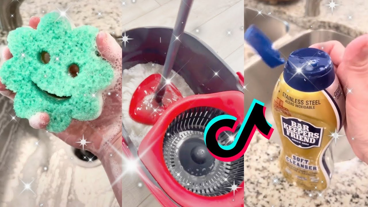 satisfying cleaning and organizing motivation tiktok compilation 🍊🍋