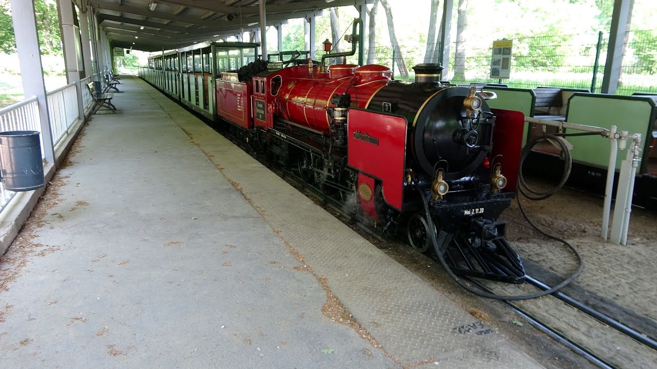 Besuch der Dresdener Parkeisenbahn am 14.05.2022