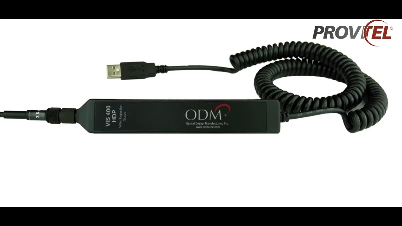 Microscópio de Inspeção de Conectores modelo VIS 400 HDP,  da ODM / Miller,