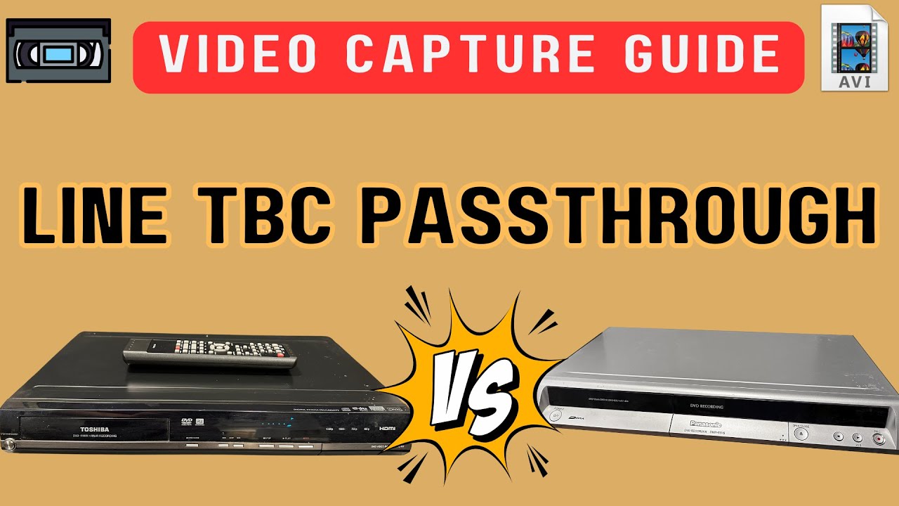 Line TBC passthrough comparison: Panasonic v. Toshiba v. Pioneer