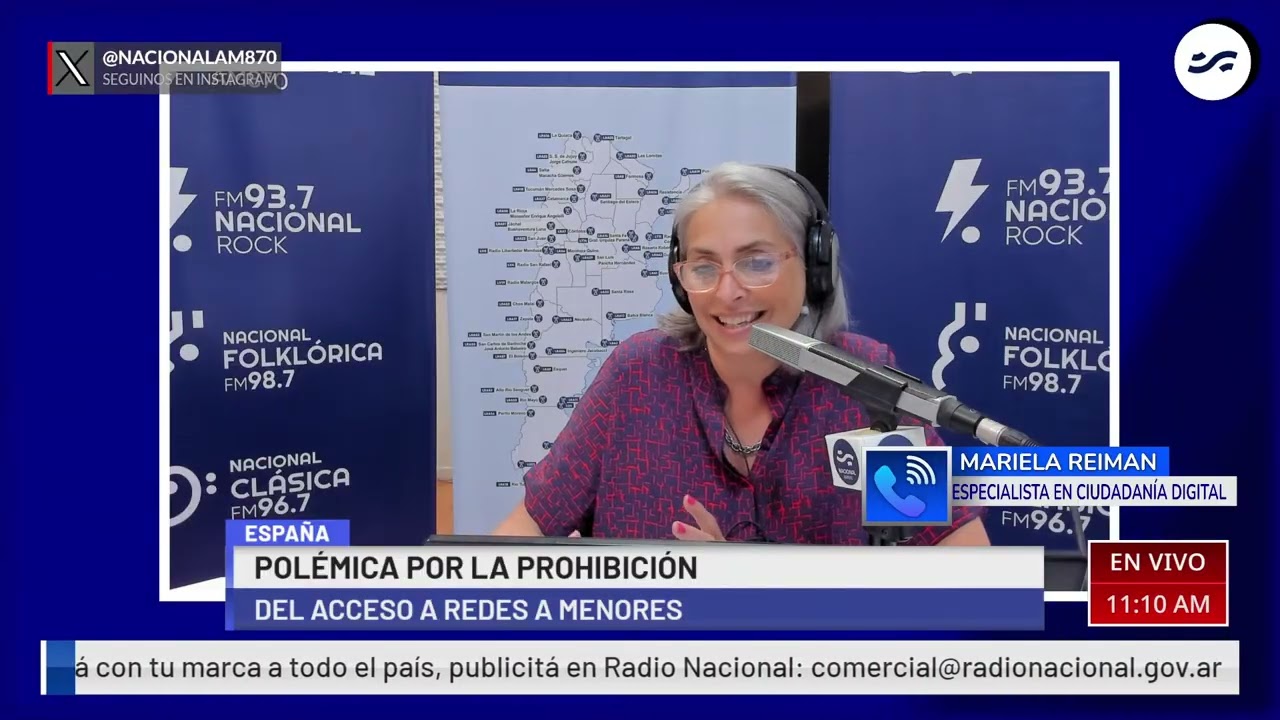 MARIELA REIMAN, ESPECIALISTA EN CIUDADANÍA DIGITAL, EN RAMOS GENERALES