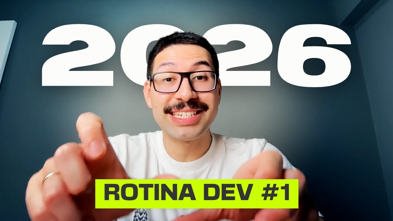 Não faça metas pra 2026 antes de ver esse vídeo! | Rotina Dev #1