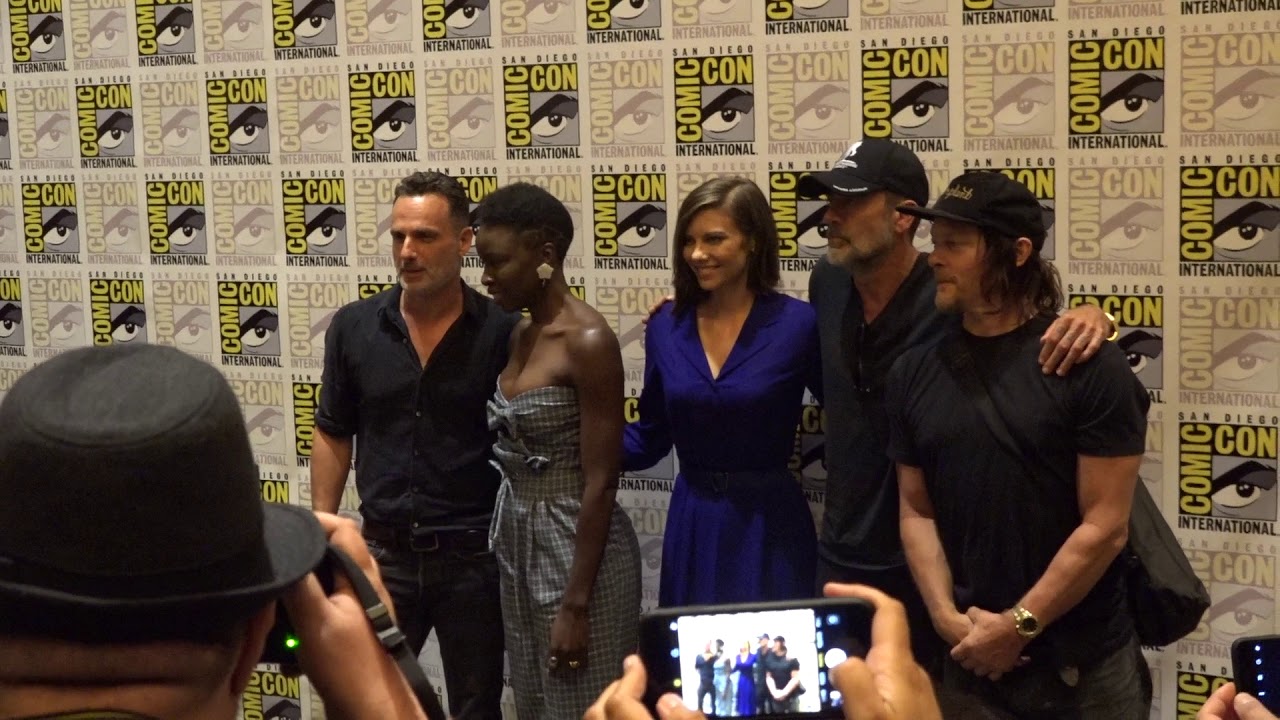 THE WALKING DEAD (Season 9) Press Conference Footage @ #SDCC2018 COMING!!