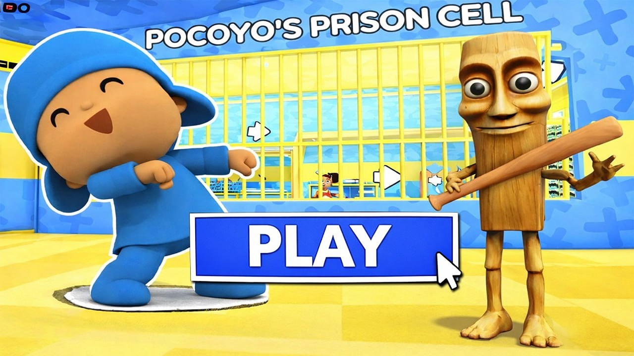 POCOYO vs TUNG TUNG SAHUR BATTLE in BARRY’S PRISON RUN! 