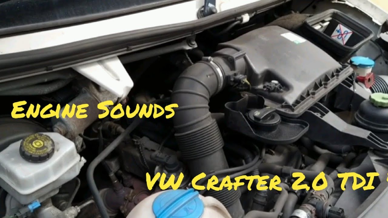 High Mileage VW Crafter 2015 Cold Startup & Idle 2.0 TDI 163bhp Twin Turbo Engine