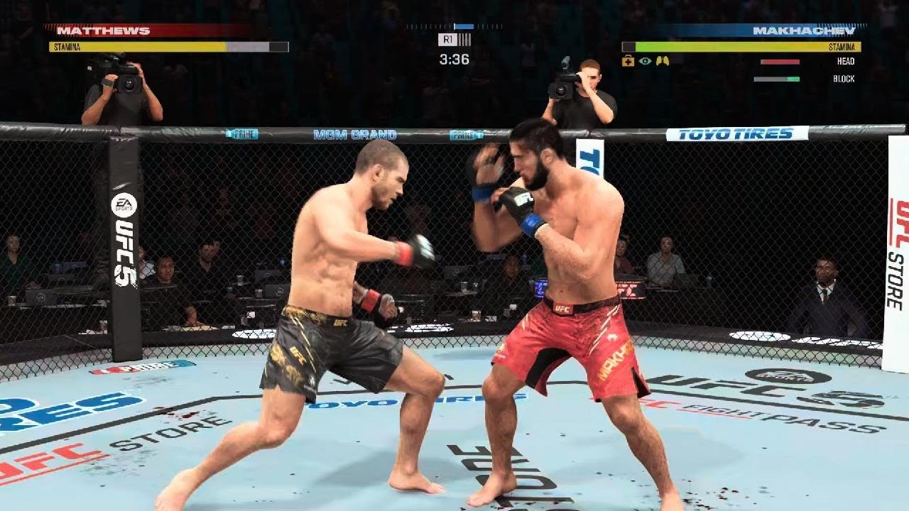 Makhachev VS Matthews II For Welterweight Championship