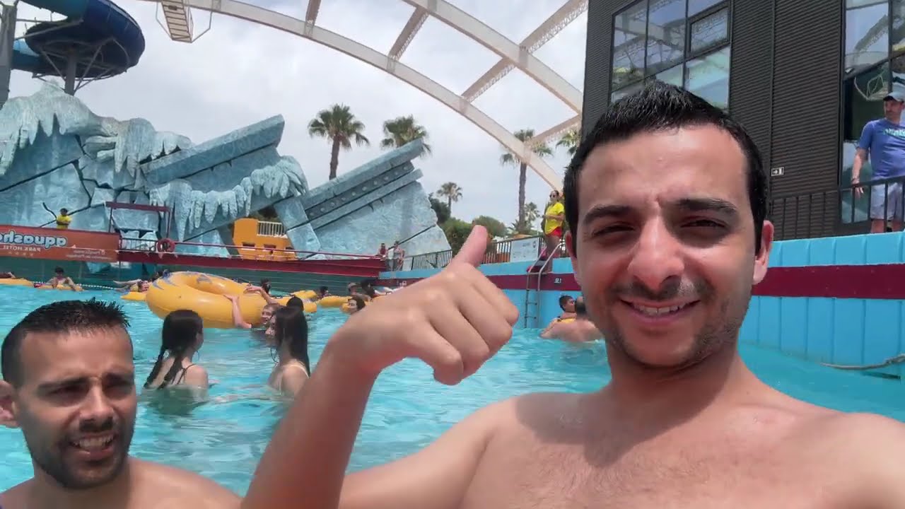Djibaz no Aquashow | Fui Chapinhar nos Escorregas