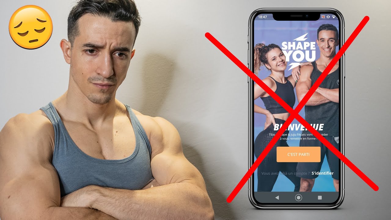 J'ARR&Ecirc;TE MON APPLICATION SHAPEYOU !!