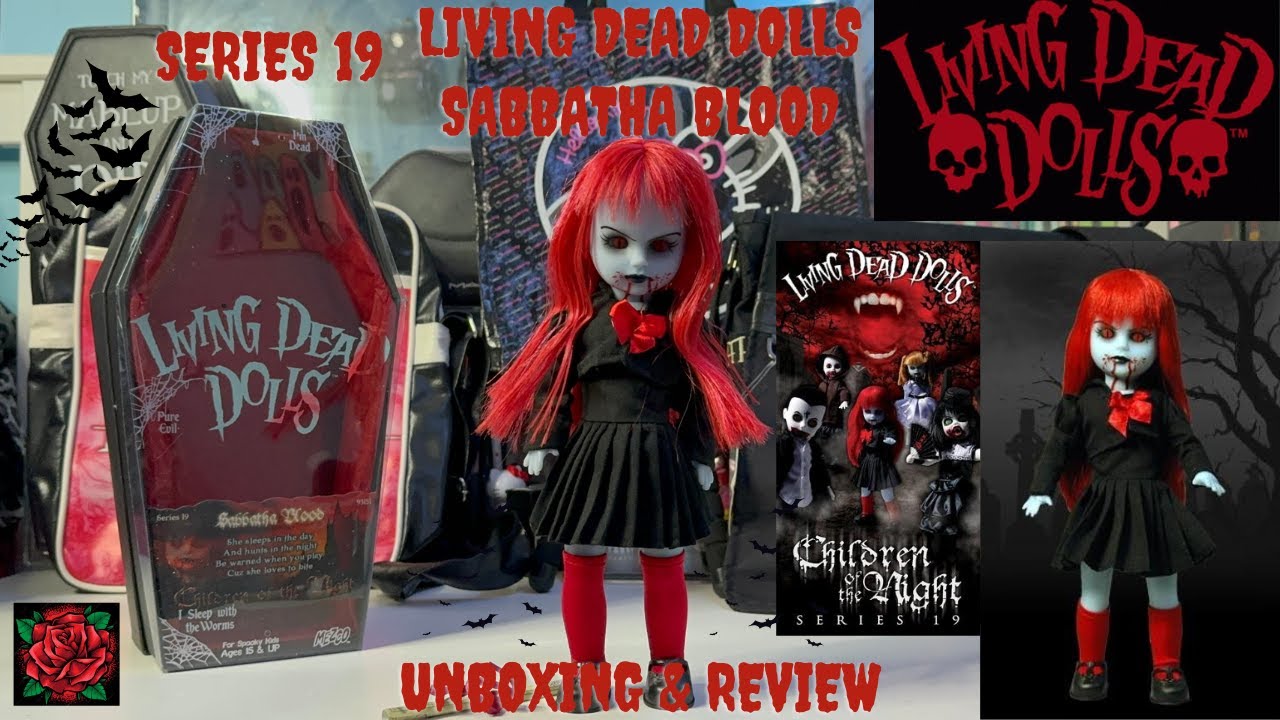 ☆ Living Dead Dolls Series 19 Sabbatha Blood Unboxing & Review ☆
