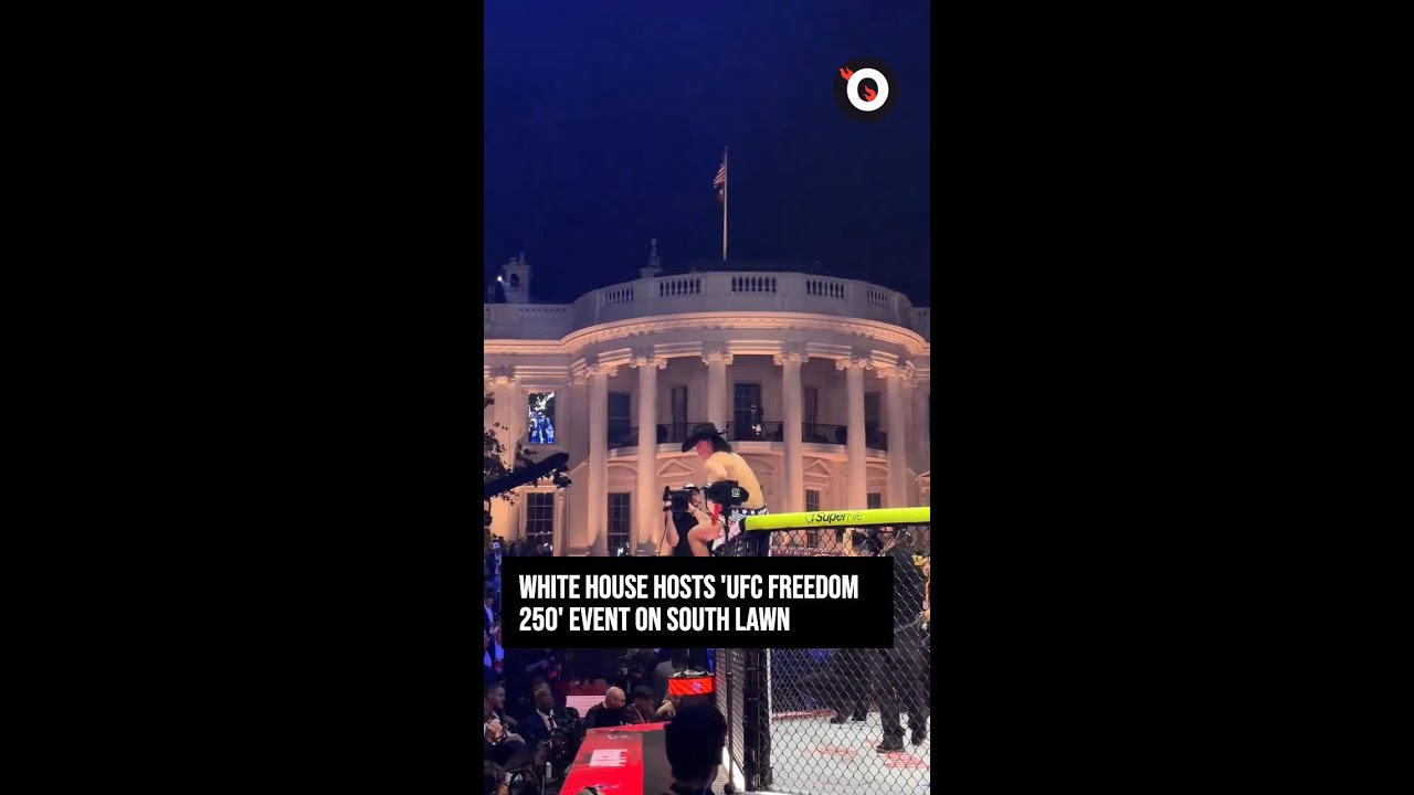 White House holds 'UFC Freedom 250' event on South Lawn