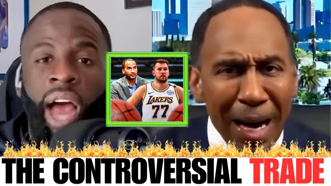 Draymond Green & Stephen A CLASH Over Over Nico Harrison & Luka Doncic Trade!
