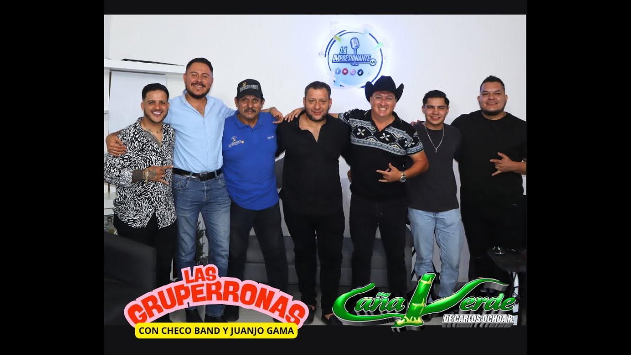 Banda Caña Verde en VIVO en las Gruperronas del Checo Band en LA IMPRESIONANTE