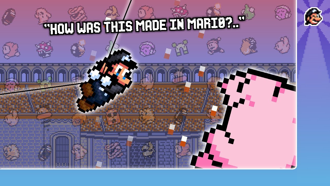 Losing abilities, and my mind! Kirby Character (V2) By WilliamFrog [Mari0 AE V13.1]