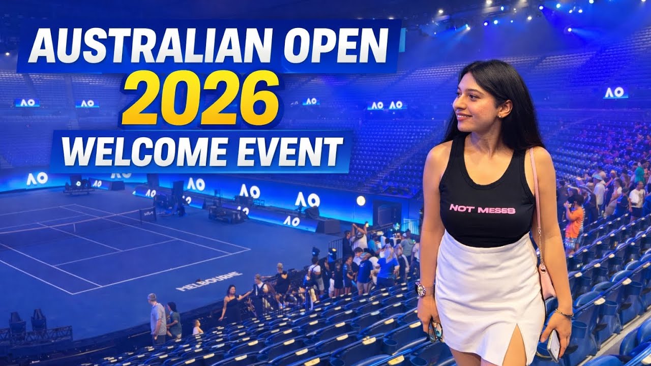 Australian Open 2026 Welcome Event | Inside the AO Experience