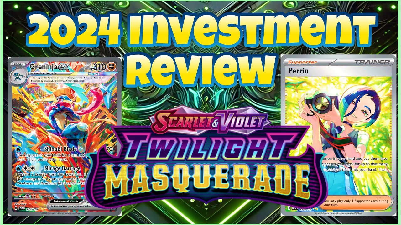 Pok&eacute;mon Twilight Masquerade Set Review 2024: Most Expensive Cards, Products, & Investments for 2025!